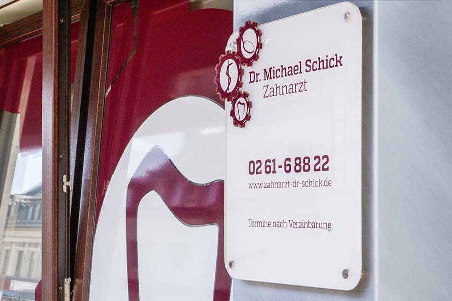 praxisschild-zahnarzt-schick-koblenz